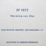 Olga Cechova - 3 x PF 1977, 2 x PF 1979  Olga Cechova - 3 x PF 1977, 2 x PF 1979