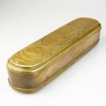 Cigarette case - copper, brass - 1758 Cigarette case - copper, brass - 1758