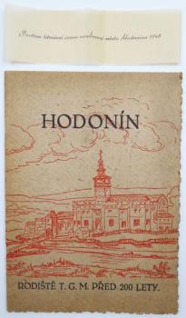 169. HODONÍN, T. G. MASARYK 169. HODONÍN, T. G. MASARYK