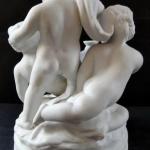 Biscuit sculpture with a goblet - Unterweissbach Biscuit sculpture with a goblet - Unterweissbach