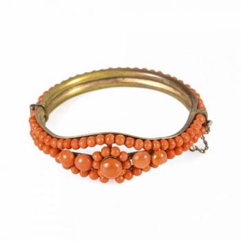 Coral Bracelet - 1930 Coral Bracelet - 1930