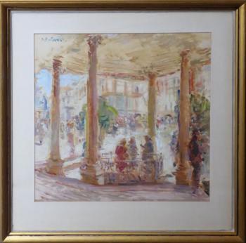 Painting - cardboard - 1935 Painting - cardboard - 1935