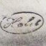 Silver round tray, star with crescent moon -Turkey Silver round tray, star with crescent moon -Turkey