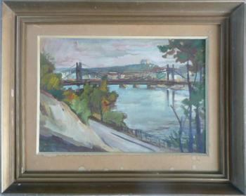 Bridge over the river Bridge over the river