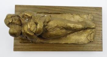 Sculpture - bronze, wood - 1995 Sculpture - bronze, wood - 1995