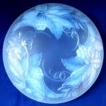 Bowl with leaves and flowers - Julien, France Bowl with leaves and flowers - Julien, France