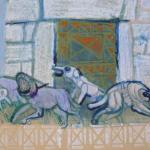 Hans Erni - Dogs, Perseus Hans Erni - Dogs, Perseus