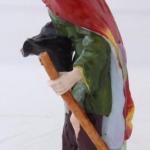 Coloured statuette of a beggar - Schwarza- Saalbah Coloured statuette of a beggar - Schwarza- Saalbah
