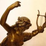 Moreau Mathurin, Dancing girl with lyre Moreau Mathurin, Dancing girl with lyre