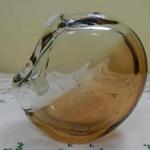 Vase - glass, metallurgical glass - 1976 Vase - glass, metallurgical glass - 1976