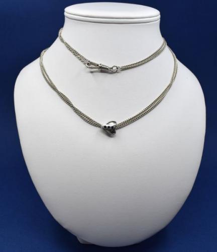 Silver chain for a lorgnette, 1900 Silver chain for a lorgnette, 1900