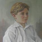 Portrait of Child - F. Kubíček - 1933 Portrait of Child - F. Kubíček - 1933