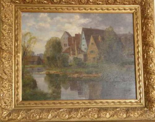 View of River - Fritz Muller - 1900 View of River - Fritz Muller - 1900