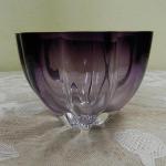 Glass Bowl - glass, cut glass - 1970 Glass Bowl - glass, cut glass - 1970