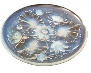 Glass Bowl - opal glass - 1930 Glass Bowl - opal glass - 1930