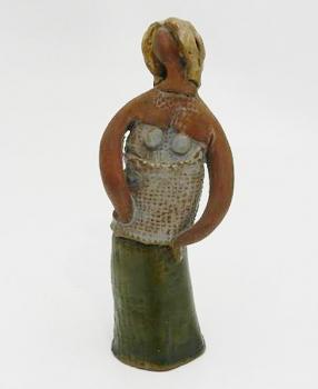 Ceramic Figurine - burnt clay - Helena Trubáčková Zenklová (*1922) - 1970 Ceramic Figurine - burnt clay - Helena Trubáčková Zenklová (*1922) - 1970
