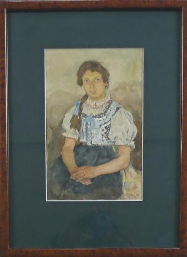 Frantisek Hlavica - Rustic girl Frantisek Hlavica - Rustic girl