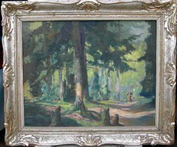 Marcel Krasický - Forest interior Marcel Krasický - Forest interior