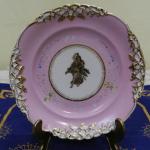 Plates - white porcelain - Březová, Bohemia - 1880 Plates - white porcelain - Březová, Bohemia - 1880