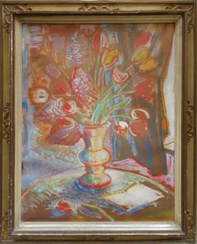 Painting - cardboard - Jaroslav Grus - 1940 Painting - cardboard - Jaroslav Grus - 1940