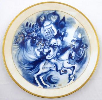 Plate - porcelain - Míšeň - 1983 Plate - porcelain - Míšeň - 1983