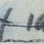 Snowy village PF 1958 - monogram ZH Snowy village PF 1958 - monogram ZH