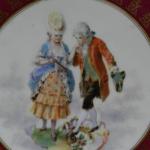 Plate - white porcelain - Carl Knoll Carlsbad - 1910 Plate - white porcelain - Carl Knoll Carlsbad - 1910