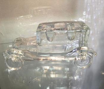 Glass Paperweight - 1930 Glass Paperweight - 1930