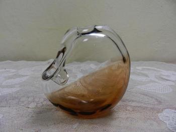 Vase - glass, metallurgical glass - 1976 Vase - glass, metallurgical glass - 1976
