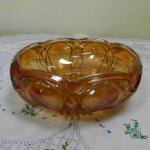 Glass Bowl - iridescent glass - 1930 Glass Bowl - iridescent glass - 1930