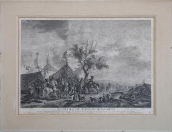 Soldiers - J.Moyreau  (1690 – 1762)  - 1737 Soldiers - J.Moyreau  (1690 – 1762)  - 1737