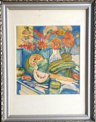 Aquarelle - paper - Josef Krejsa (1896-1941) - 1920 Aquarelle - paper - Josef Krejsa (1896-1941) - 1920