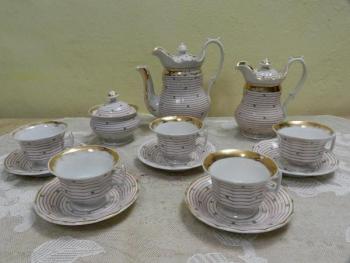 Coffee Set - porcelain - 1850 Coffee Set - porcelain - 1850