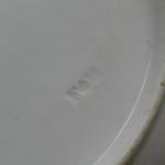 Plates - white porcelain - Březová, Bohemia - 1880 Plates - white porcelain - Březová, Bohemia - 1880