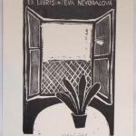 Vladimir Komarek - Ex libris Ing. Eva Nevoralova Vladimir Komarek - Ex libris Ing. Eva Nevoralova