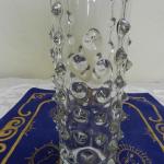 Vase - glass, clear glass - 1975 Vase - glass, clear glass - 1975