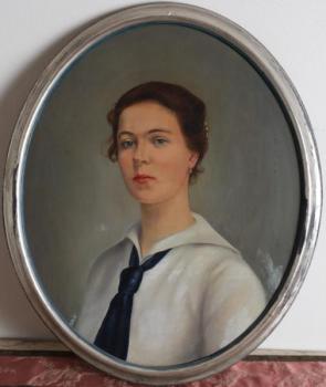 Portrait of Lady - F. Los - 1978 Portrait of Lady - F. Los - 1978