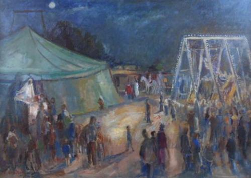 Frantisek Hradecky - At the Carousel Frantisek Hradecky - At the Carousel