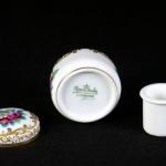 Porcelain Inkwell - glazed porcelain, painted porcelain - Rosenthal - Selb Bavaria - 1929 Porcelain Inkwell - glazed porcelain, painted porcelain - Rosenthal - Selb Bavaria - 1929