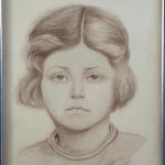 Portrait of a Girl - Prague 1931 Portrait of a Girl - Prague 1931