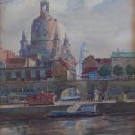 View of Dresden with the Frauenkirche View of Dresden with the Frauenkirche