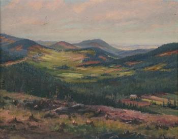 A view of mountains landscape A view of mountains landscape