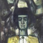 Painting - canvas - Antonín Marek Machourek - 1960 Painting - canvas - Antonín Marek Machourek - 1960