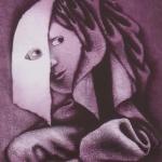 Jitka Walterova - Portrait of a woman in a veil Jitka Walterova - Portrait of a woman in a veil