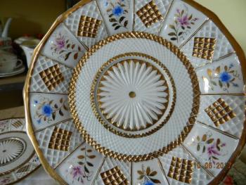 Plate - white porcelain - Meissen - 1900 Plate - white porcelain - Meissen - 1900
