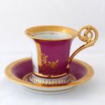 Cup with miniature of ballerina Marie Taglioni Cup with miniature of ballerina Marie Taglioni