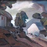 Jaroslav Kristian Kubin - French hilly landscape Jaroslav Kristian Kubin - French hilly landscape