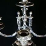 Silver Candelabra - silver - Gebrüder Deyhle, Schwäbisch Gmünd, Nìmecko - 1880 Silver Candelabra - silver - Gebrüder Deyhle, Schwäbisch Gmünd, Nìmecko - 1880