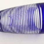 Vase, cobalt and crystal glass - glassworks Josefo Vase, cobalt and crystal glass - glassworks Josefo
