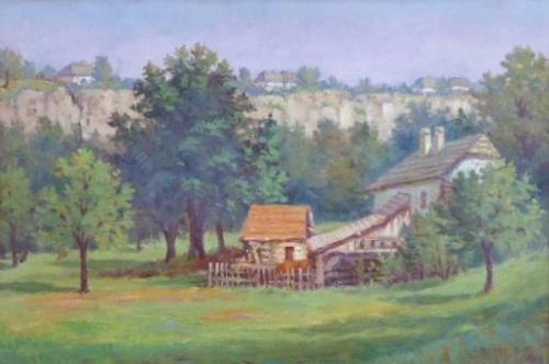 J. Herman - Building under the rocks J. Herman - Building under the rocks